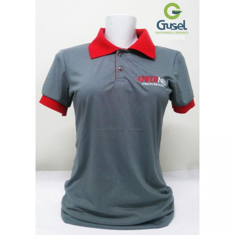 Imagem destacada do produto Camisa Polo bordada